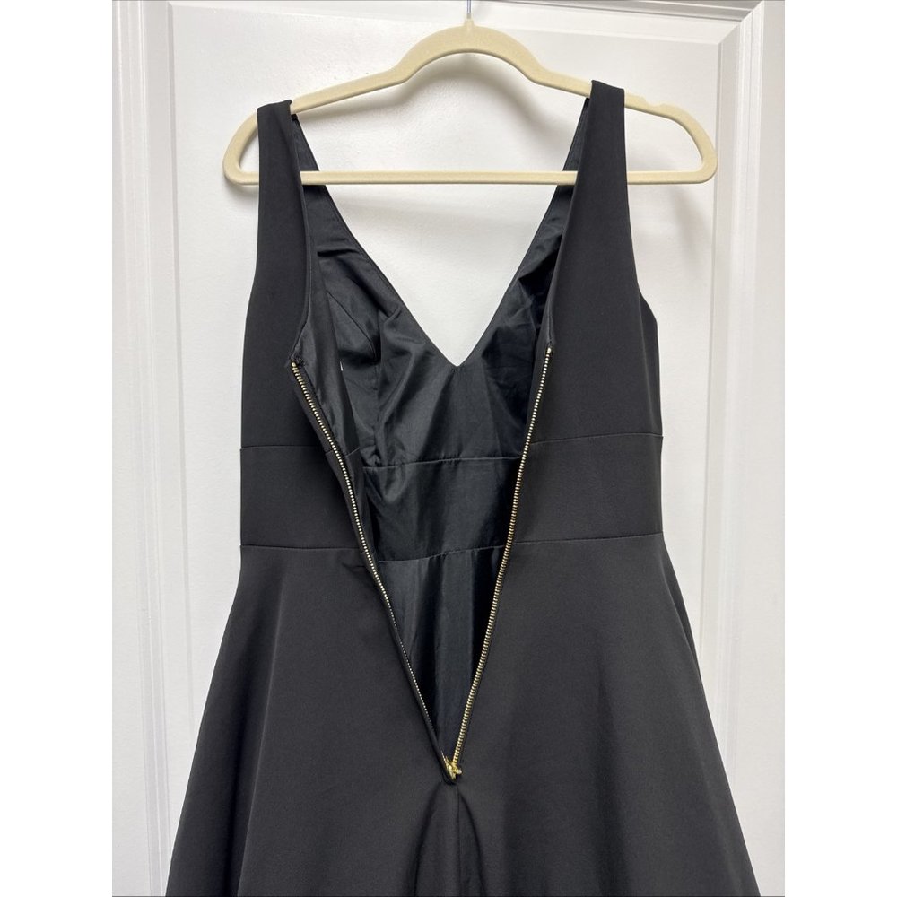 Mac Duggal Size 6 Black 48924 Sleeveless A-line Ball Gown Prom Formal Dress New - Picture 9 of 11